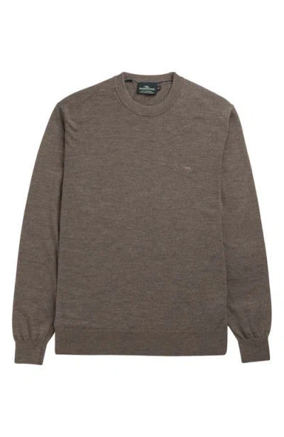 Rodd & Gunn York Bay Merino Wool Sweater In Brown