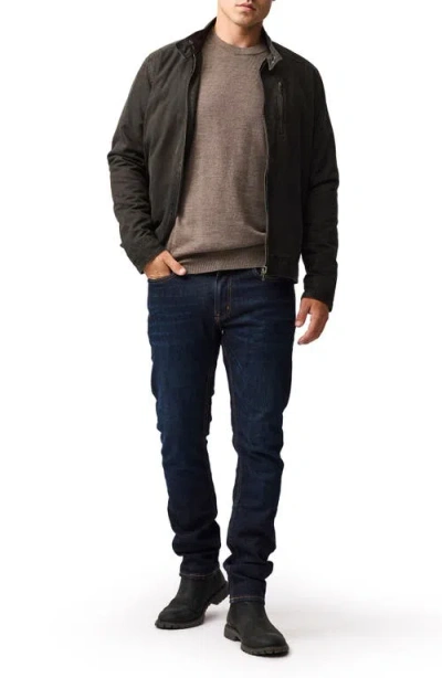 Rodd & Gunn York Bay Merino Wool Sweater In Brown