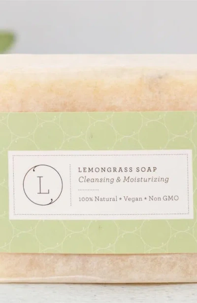 Lizush Gift Set Of 6 Natural Soap Bars Cold Process