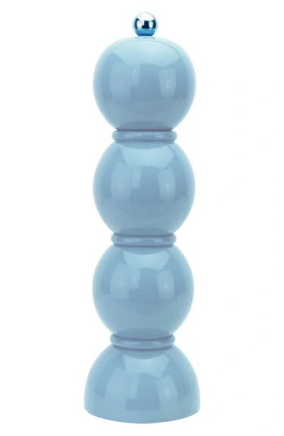 Addison Ross London Bobbin Salt & Pepper Grinder In Blue
