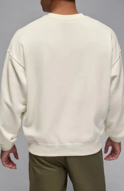 Jordan X Realtree Oversize Graphic Crewneck Sweatshirt In White