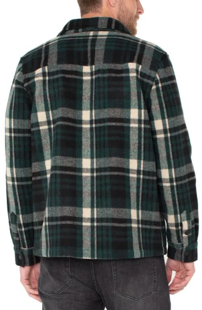 Liverpool Front Snap Shirt Jacket In Multi