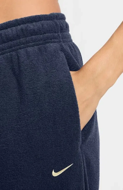 Nike Sportswear Plus Size Phoenix Fleece High-waist Oversized Sweatpants In Blue