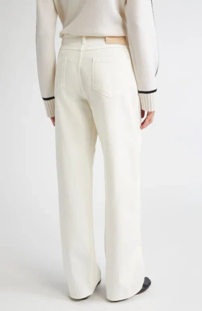 Max Mara Studio Mirna Jeans In White
