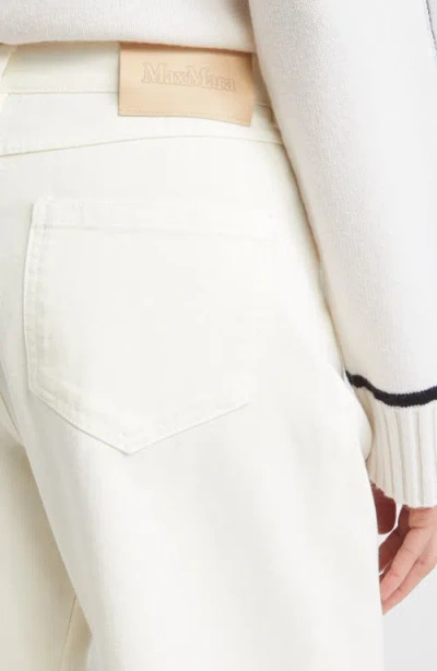 Max Mara Studio Mirna Jeans In White
