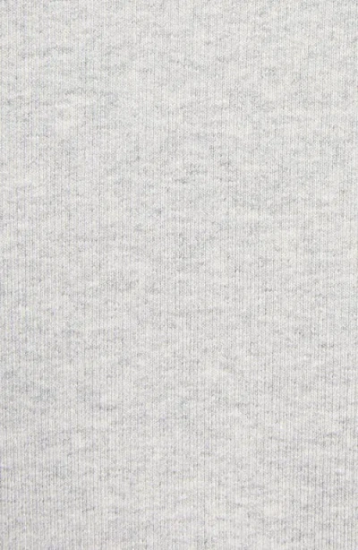 Moncler Logo Patch Crewneck Sweatshirt In Gray