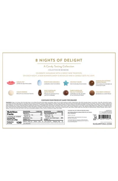 Sugarfina 8 Nights Of Delight Tasting Collection, 8 Piece In Blue