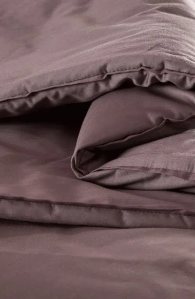 Boll & Branch Signature Comforter Set In Purple