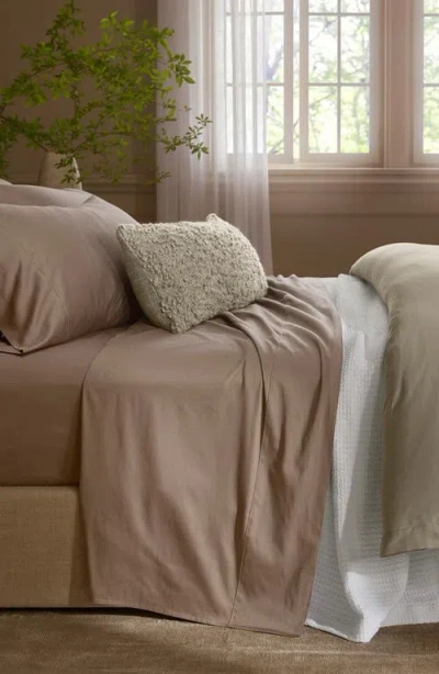Boll & Branch Set Of 2 Signature Hemmed Pillowcases In Brown