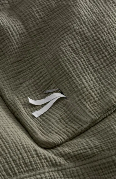 Boll & Branch Dream Duvet Set In Green