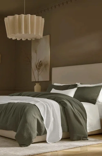 Boll & Branch Dream Duvet Set In Green