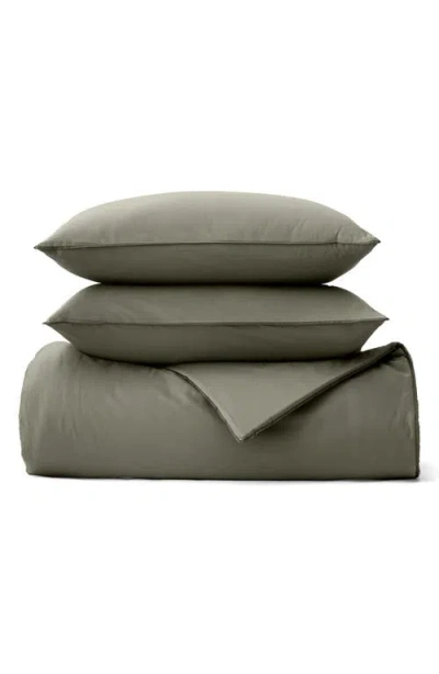 Boll & Branch Signature Comforter Set In Green