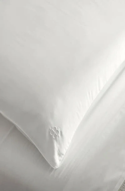 Boll & Branch Signature Piped Edge Duvet Set In White