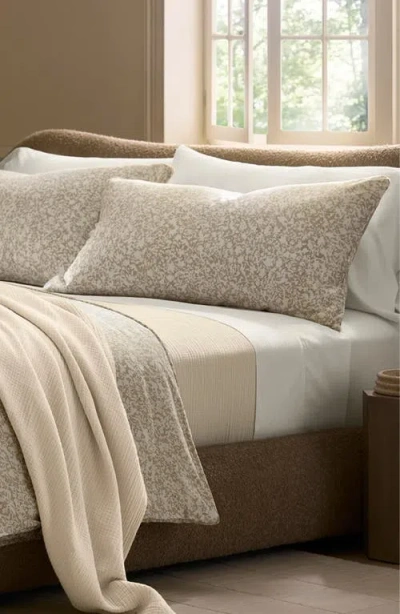 Boll & Branch Signature Garden Comforter Set In Brown