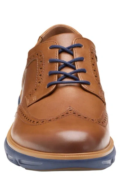 Johnston & Murphy Men's Larkin Wingtip Shoe In Brown