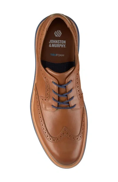 Johnston & Murphy Men's Larkin Wingtip Shoe In Brown