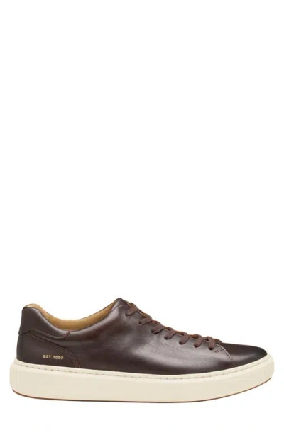 Johnston & Murphy Men's Anders Lace-up Sneakers In Animal Print
