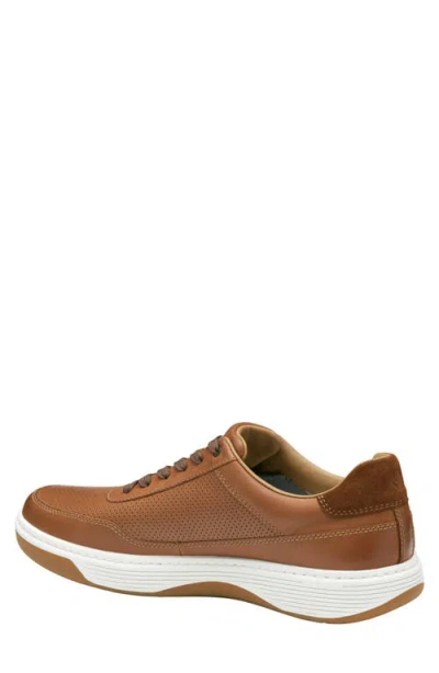 Johnston & Murphy Men's Dawson Perforated U-throat Sneakers In Animal Print