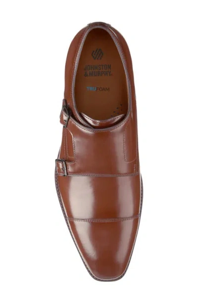 Johnston & Murphy Sullivan Cap Toe Double Monk Strap Shoe In Multi