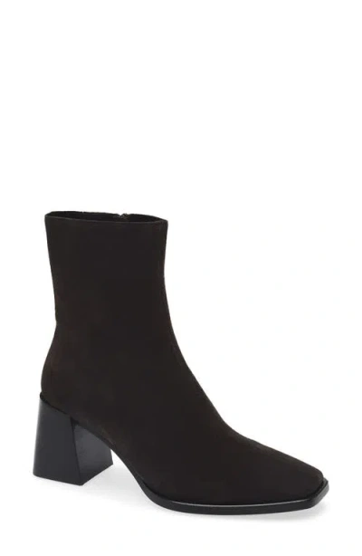 Jeffrey Campbell Sherpal Block-heel Booties In Black