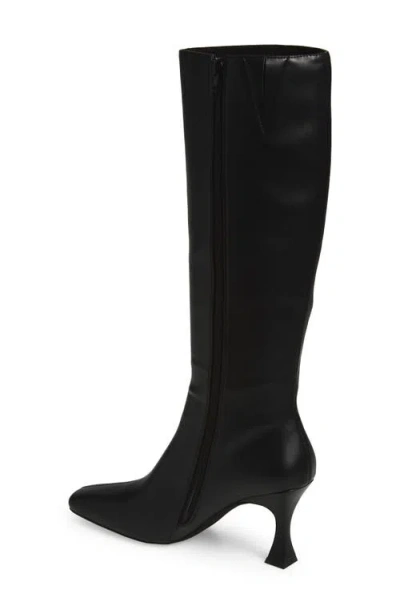 Jeffrey Campbell Checkmate Knee High Boot In Black