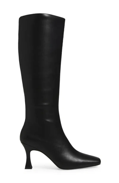 Jeffrey Campbell Checkmate Knee High Boot In Black