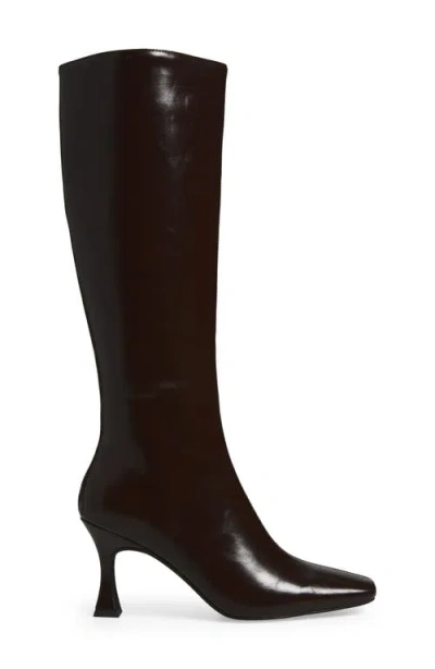 Jeffrey Campbell Checkmate Knee High Boot In Multi