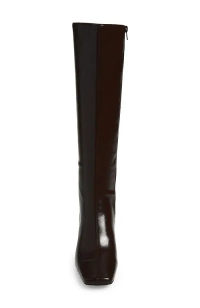 Jeffrey Campbell Checkmate Knee High Boot In Multi