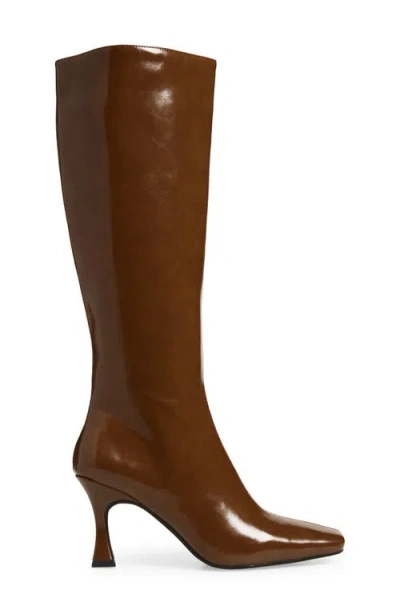 Jeffrey Campbell Checkmate Knee High Boot In Multi