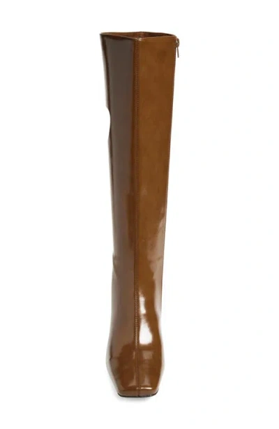 Jeffrey Campbell Checkmate Knee High Boot In Multi