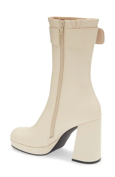 Jeffrey Campbell Bratty Block Heel Bootie In Multi