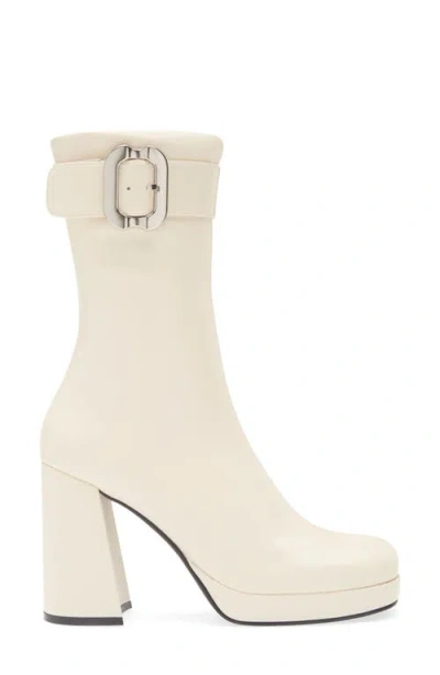 Jeffrey Campbell Bratty Block Heel Bootie In Multi