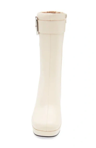 Jeffrey Campbell Bratty Block Heel Bootie In Multi