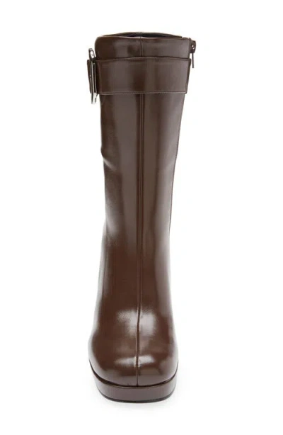 Jeffrey Campbell Bratty Block Heel Bootie In Multi