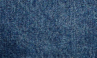 Warp & Weft Warp+weft Avl Crop Denim Shirt Jacket In Blue