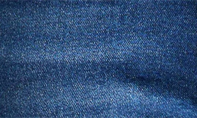 Warp & Weft Warp+weft Ase Crop Straight Leg Jeans In Blue
