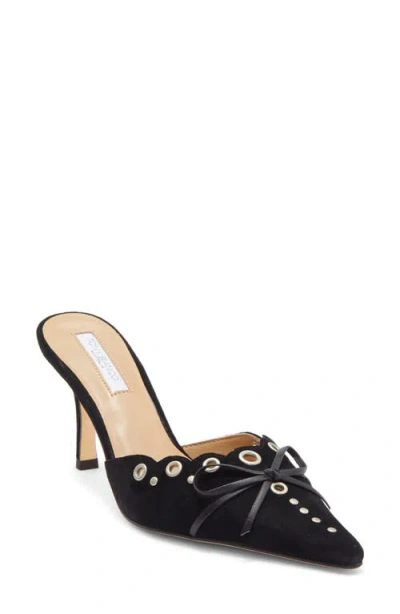 Tony Bianco Shae Pointed Toe Mule In Animal Print
