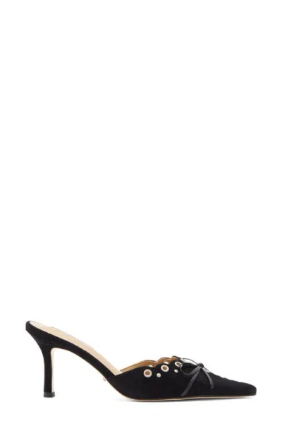 Tony Bianco Shae Pointed Toe Mule In Animal Print