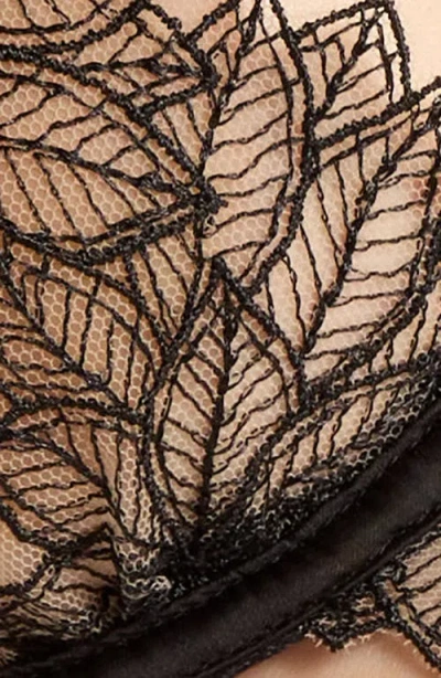 Bluebella Inaya Embroidered Mesh Underwire Bra In Multi