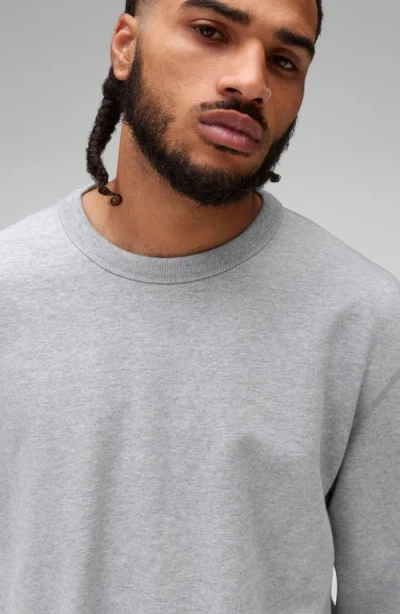 Reigning Champ Midweight Terry Standard Crewneck Sweatshirt In Gray