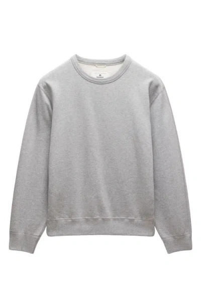 Reigning Champ Midweight Terry Standard Crewneck Sweatshirt In Gray