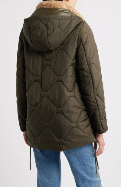Sam Edelman Onion Quilted Jacket In Green