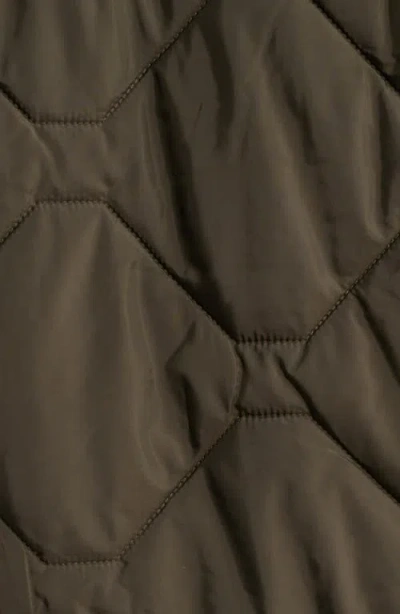 Sam Edelman Onion Quilted Jacket In Green