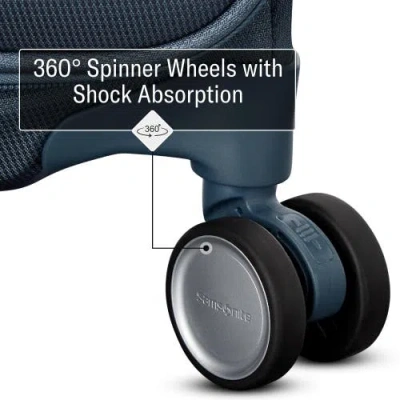 Samsonite Uplift Checked-large 29-inchlightweight Softside Expandable Spinner In Blue