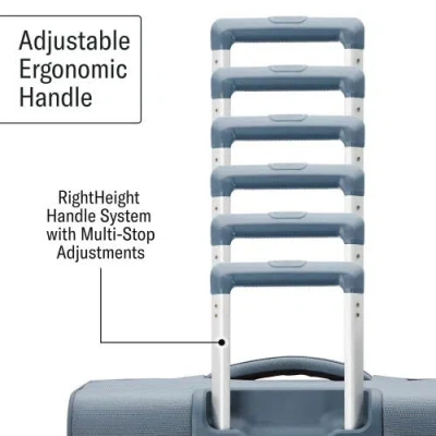 Samsonite Uplift Checked-large 29-inchlightweight Softside Expandable Spinner In Blue