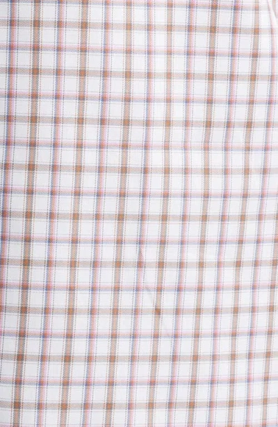 Johnnie-o Chiles Check Cotton Button-down Shirt In Pink
