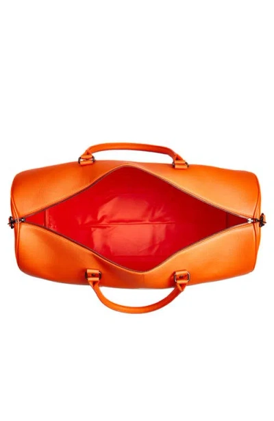 Santo Studio Jett Lawrence Orange Duffel Bag In Orange