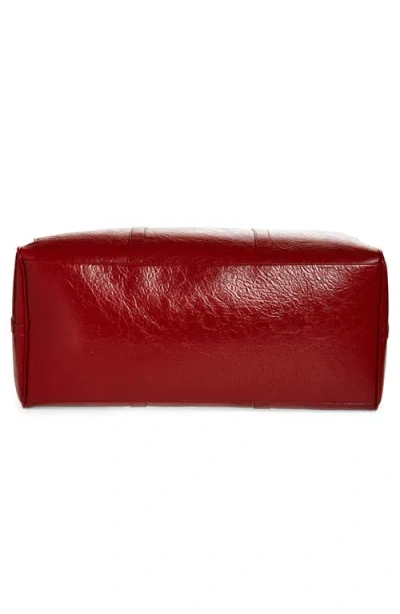 Santo Studio Jasmine Tookes Red Duffel Bag In Burgundy