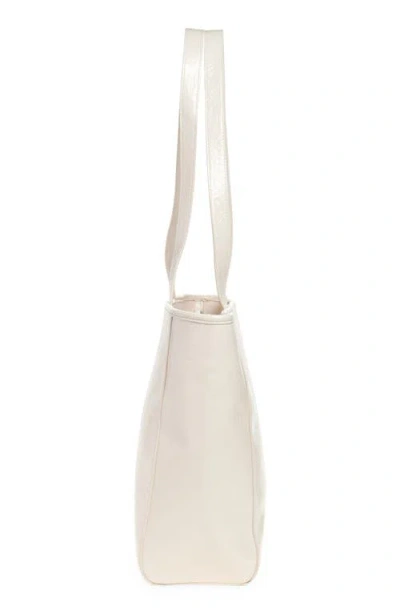 Santo Studio Twitch Stenberg Ivory Tote In White