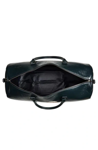 Santo Studio Nyjah Huston Navy Duffel Bag In Blue